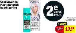 Kruidvat Cool Silver en Magic Retouch haarkleuring aanbieding
