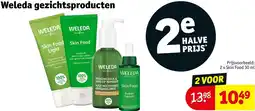 Kruidvat Weleda gezichtsproducten aanbieding
