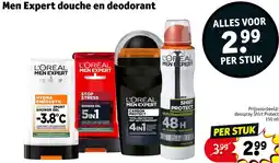 Kruidvat Men Expert douche en deodorant aanbieding