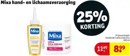 Kruidvat Mixa hand en lichaamsverzorging aanbieding