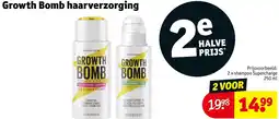 Kruidvat Growth Bomb haarverzorging aanbieding