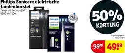Kruidvat Philips Sonicare elektrische tandenborstel aanbieding