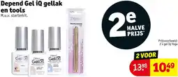 Kruidvat Depend Gel iQ gellak en tools aanbieding