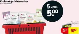 Kruidvat Kruidvat gezichtsmasker aanbieding