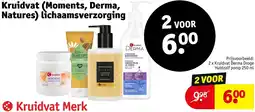 Kruidvat Kruidvat Moments, Derma, Natures lichaamsverzorging aanbieding