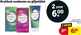 Kruidvat Kruidvat condooms en glijmiddel aanbieding