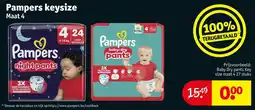 Kruidvat Pampers keysize aanbieding