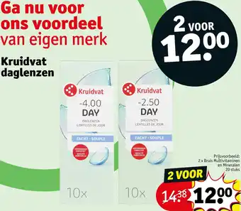 Kruidvat Kruidvat daglenzen aanbieding
