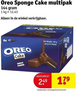 Kruidvat Oreo Sponge Cake multipak aanbieding