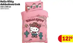 Kruidvat Hello Kitty dekbedovertrek aanbieding