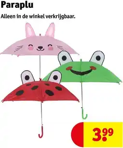 Kruidvat Paraplu aanbieding