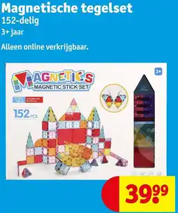 Kruidvat Magnetische tegelset aanbieding