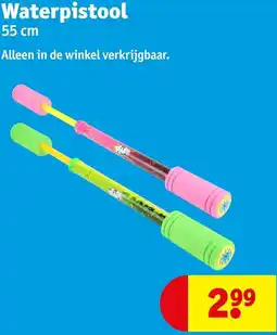 Kruidvat Waterpistool aanbieding
