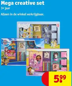 Kruidvat Mega creative set aanbieding