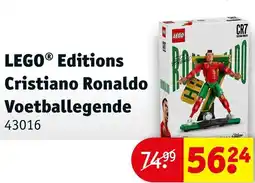 Kruidvat LEGO Editions Cristiano Ronaldo Voetballegende aanbieding