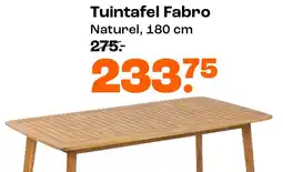 Kwantum Tuintafel Fabro aanbieding