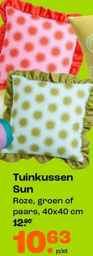 Kwantum Tuinkussen Sun aanbieding