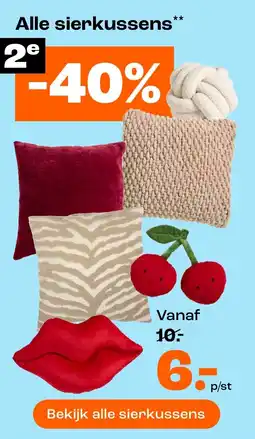 Kwantum Alle sierkussens aanbieding
