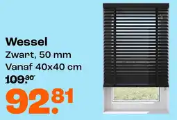 Kwantum Houten jaloezieën Wessel aanbieding