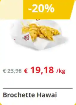 Renmans Brochette Hawai aanbieding