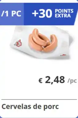 Renmans Cervelas de porc aanbieding