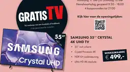 Woonsquare SAMSUNG 55" CRYSTAL 4K UHD TV aanbieding