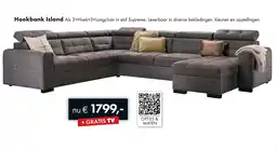 Woonsquare Hoekbank Island aanbieding