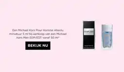 ICI PARIS XL Een Michael Kors Pour Homme Absolu miniatuur aanbieding