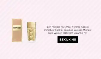 Een Michael Kors Pour Femme Absolu miniatuur