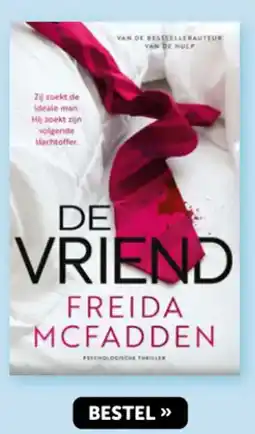 Boekenvoordeel Freida Mcfadden De vriend aanbieding
