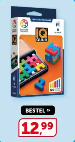 Boekenvoordeel IQ Quub aanbieding