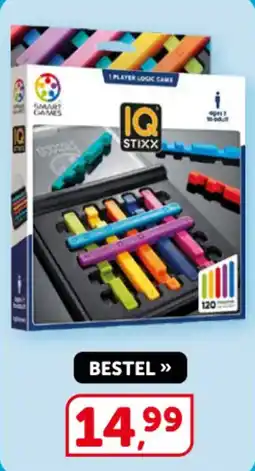 Boekenvoordeel IQ Stixx aanbieding