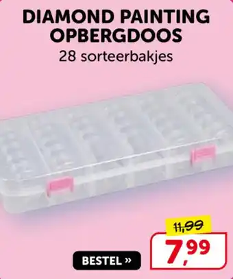 Diamond painting opbergdoos