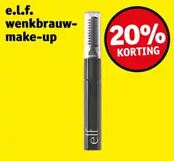 Kruidvat e.l.f. wenkbrauwmake-up aanbieding