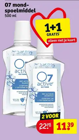 Kruidvat O7 mondspoelmiddel aanbieding