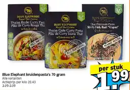 Albert Heijn Blue Elephant kruidenpasta's 70 gram aanbieding