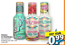 Albert Heijn Arizona 0.5 literflesjes aanbieding