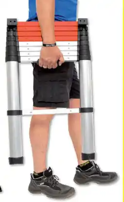 Hubo TELESCOPISCHE LADDER max. 320 cm aanbieding