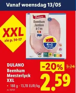 Lidl Beenham Meesterlyck XXL aanbieding