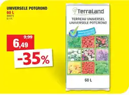 Hubo UNIVERSELE POTGROND 60 L aanbieding