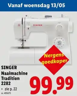 Lidl Naaimachine Tradition 2282 aanbieding