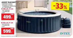 Hubo JACUZZI “BLUE NAVY” aanbieding