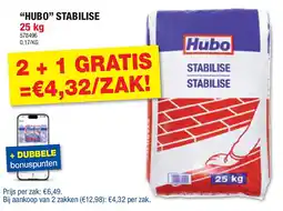 Hubo “HUBO” STABILISE 25 kg aanbieding