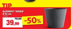 Hubo BLOEMPOT “ARUBA” Ø 50 cm aanbieding