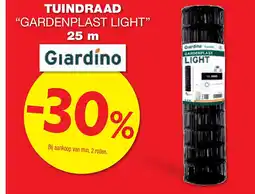 Hubo TUINDRAAD “GARDENPLAST LIGHT” 25 m aanbieding