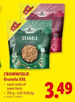 Lidl Granola XXL aanbieding