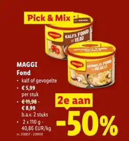 Lidl Fond aanbieding