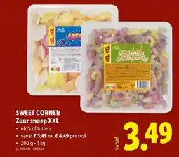Lidl Zuur snoep XXL aanbieding