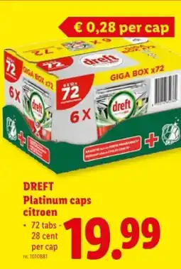 Lidl Platinum caps citroen aanbieding