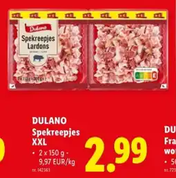 Lidl Spekreepjes XXL aanbieding
